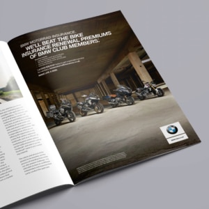 BMW Motorrad Press Advertisement