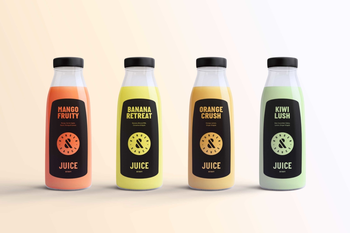 Juice Bottle Packaging Brand Design