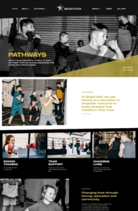 Brightstar Boxing Website Design