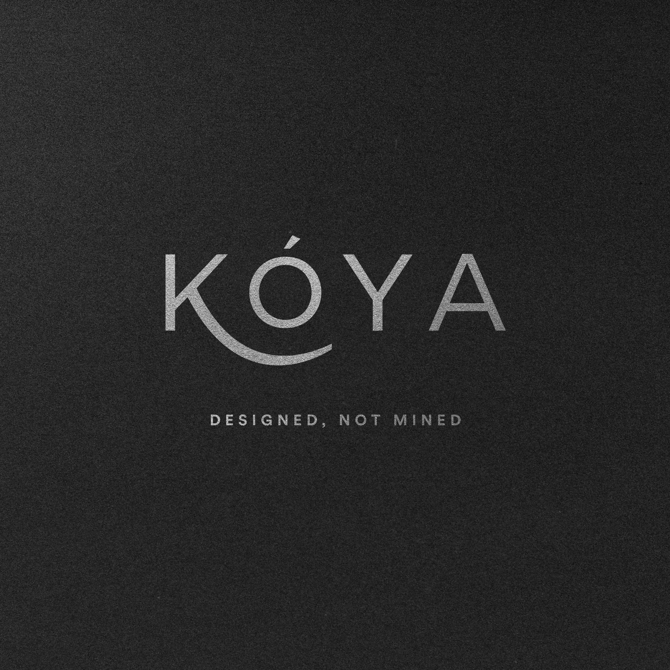 koya logo design foil full bk