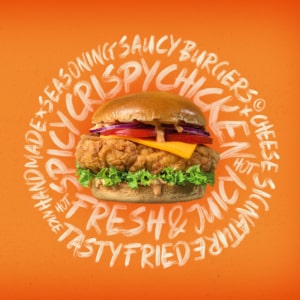 Burger & Sauce Brand Campaign Posters