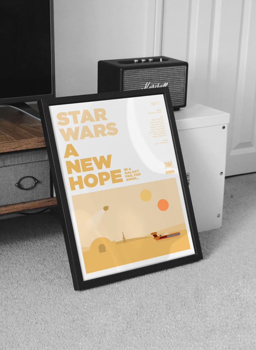 Star Wars Minimal Design Film Posters
