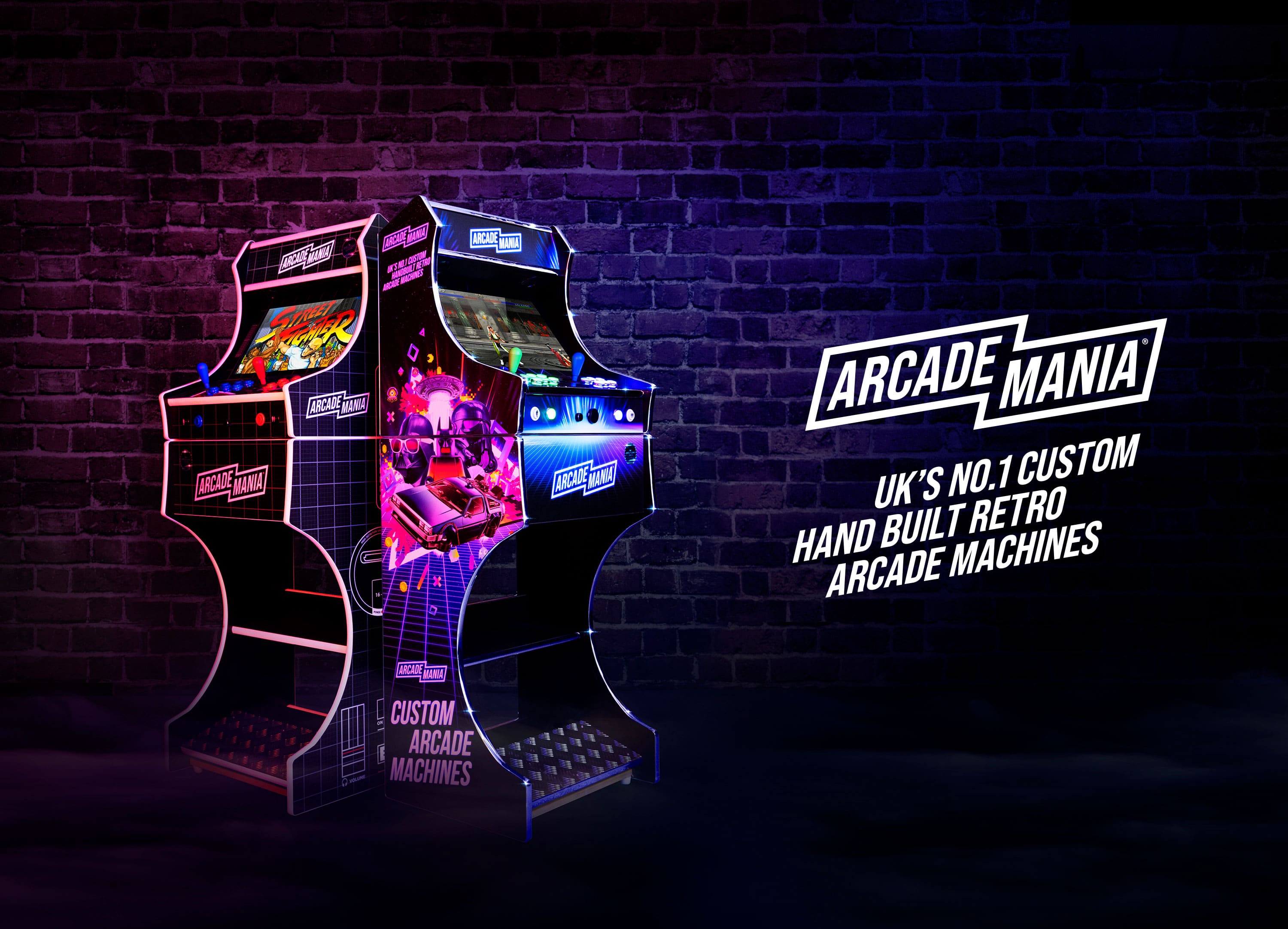 arcade mania arcade machine design