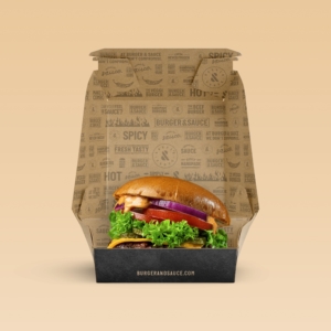 Burger & Sauce Burger Trayliner