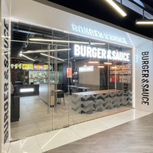 Burger & Sauce Instore Graphics