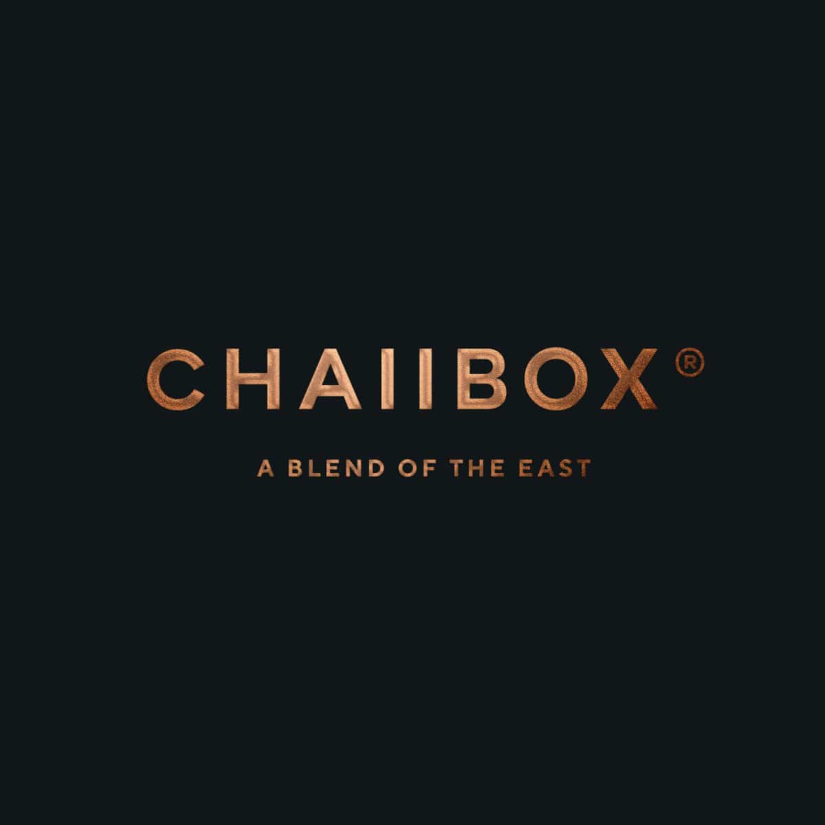 Chaiibox Embossed Foil Logo