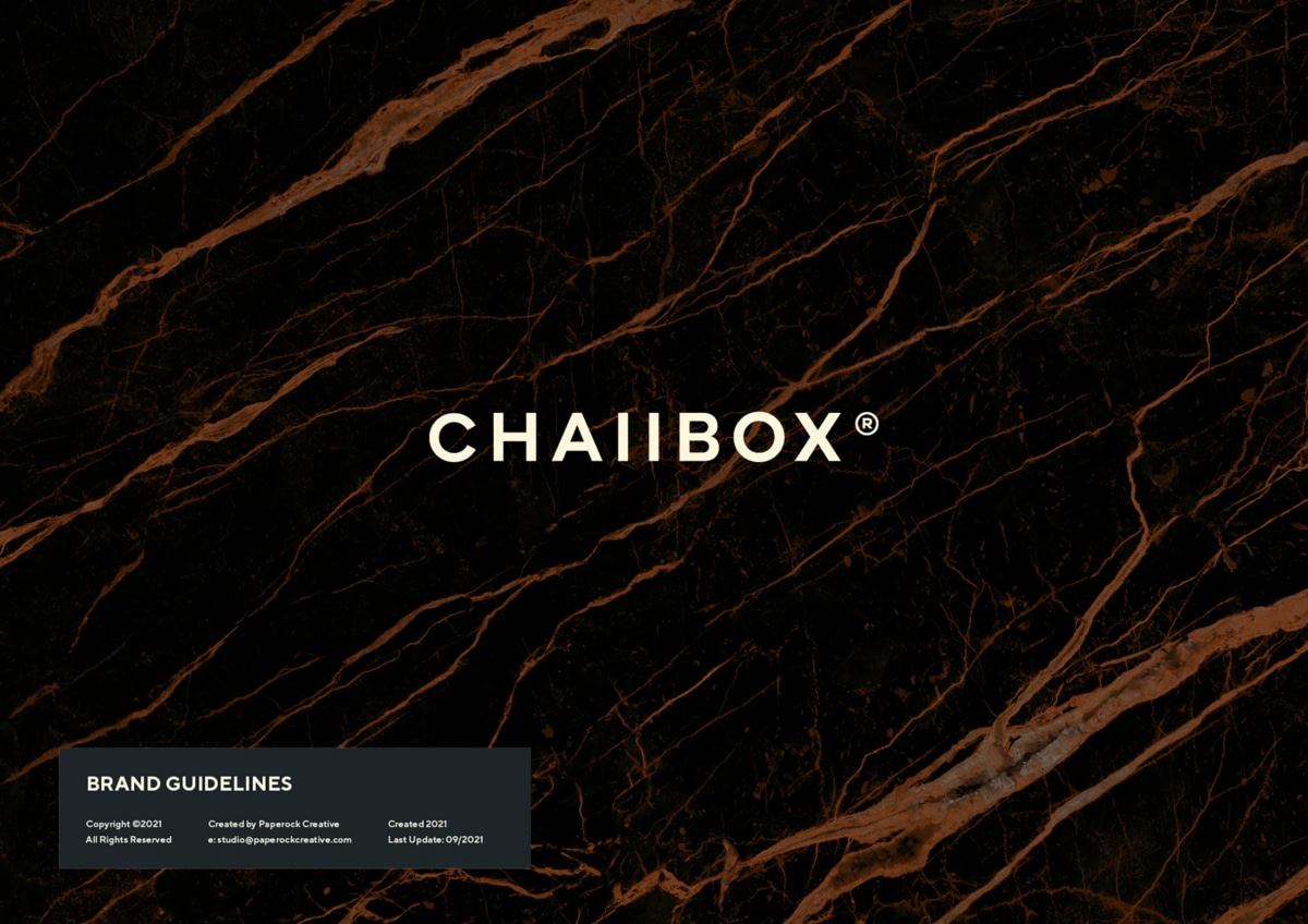 Chaiibox Brand Guidelines