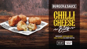 Burger & Sauce Chilli Cheese Bites